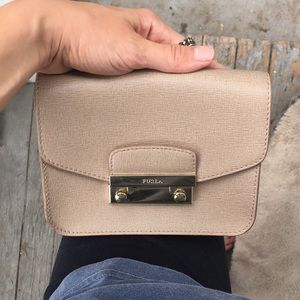 Studded Furla Julia Mini Crossbody